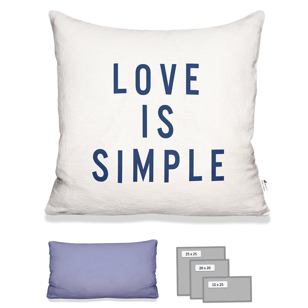 LOVE IS SIMPLE IN WHITE