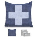 Swiss Cross in Blue