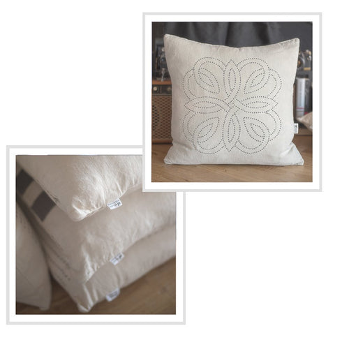 Candlewick Pillow in Ecru