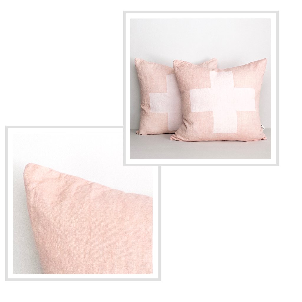 Swiss Cross in Pink